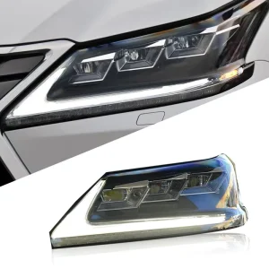 For Lexus LX570 Headlight Assembly LED DRL Dynamic Sequential Turn Signal Lights