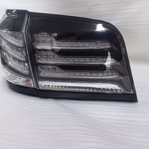 For Lexus LX570 No Cutting Black Rear Light Plug and Play High Brightness Black Housing LED Taillight