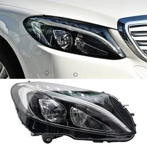 For Mercedes Benz C Class W205 LED Headlight Assembly 12V OE Plug and Play Semi assembly OEM Quality