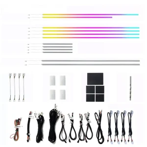 For Mercedes Benz S Class W222 Atmosphere Lamp LED Light Strip Decoration Symphony RGB Ambient Light Neon Lights