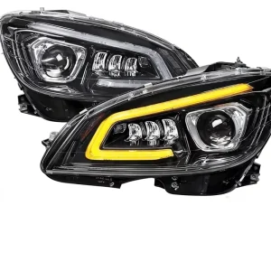 For Mercedes Benz W204 C-Class C300 C350 Left Right 12V LED Headlight Assembly Standard Fit OE 2048208861 2048208761