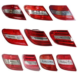 For Mercedes Benz W204 Red Led Retrofit Taillights Hm Oe Lm New Fitment 0164dp