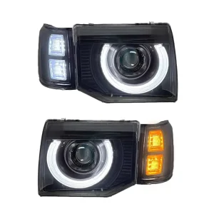 For Mitsubishi Pajero V31 V32 V33 Headlight Upgrade Led Pajero Head Lights Car Accessories Lhd Head Lamp Drl