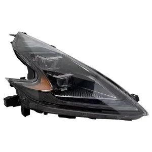 For Nissan 370Z Headlight Assembly Upgrade with LED Headlights Running Lights Flow Lights Turn Signal Plug and Play