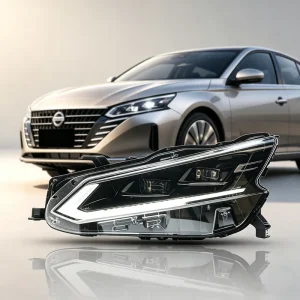 For Nissan Altima Teana LED Headlight Assembly Facelift Upgrade DRL Projector Lens Turn Signal Front Lamp Replacement