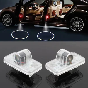 For Nissan GTR R35 R34 Murano Teana Sylphy Welcome Car Door Logo LED Projector Shadow Courtesy Logo Light