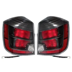 For Nissan Sentra Smoked Rear Tail Light Tail Stop Brake Lamp Turn Signal Fog Light Car Accessories