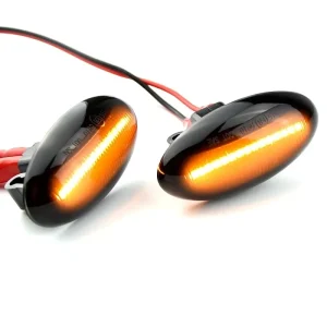 For Peugeot 307 206 407 107 for Citroen C1 C2 C3 Jumpy Dynamic LED Side Marker Flowing Turn Signal Light Sequential Blinker