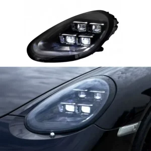 For Porsche 987 Cayman Boxster LED Matrix Style Headlights