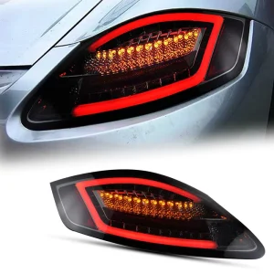 For Porsche Cayman 987 LED Tail Light DRL Brake Reverse Auto Accessories for Boxster 12V Voltage