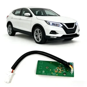 For Qashqai J11 LED Angel Eyes DRL Daytime Running Lights Turn Signal Light Boards 12V