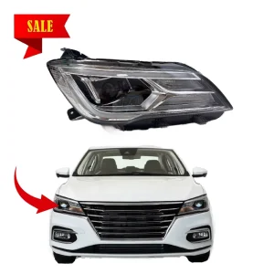 For ROEWE I5 MG5 10707690 Car Lights LED Headlight Front Halogen Xenon Headlamp with 6000K Plastic