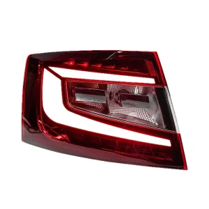 For Skoda Octavia Tail Light Assembly Conversion RS Style LED Light Guide Tail Lights and Brake Lights