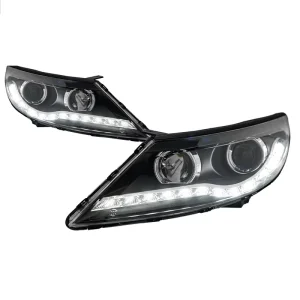 For Sportage LED Head Lamp Auto Accessories with 6000K Color Temperature Front DRL HID Bi Xenon 25 Wattage 2500 Lumens