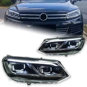 For Touareg DRL Upgrade Turn Signal Lamp Modified Assembly Signal Auto Accessories
