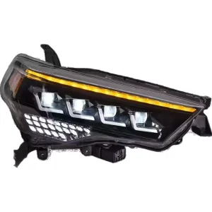 For Toyota 4Runner Headlight Assembly LED Daytime Running Lights with Sequential Turn Signals 12V 55W