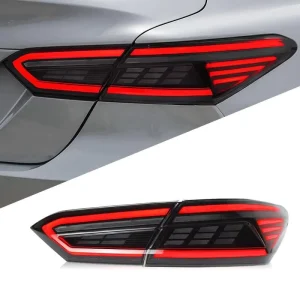 For Toyota Camry 8th Gen LED Tail Light Assembly Rear Lamp Brake Turn Signal Replacement Car Styling Accessories