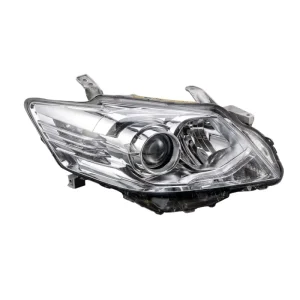 For Toyota Camry Low Trim Halogen Headlight Assembly HB4 Bulb Replacement Part for Repair and Maintenance Used