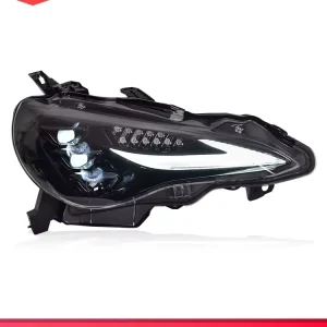 For Toyota GT86 & BRZ LED RGB Daytime Running Light Assembly Modified LED Lens Headlight Flowing Turn Signal
