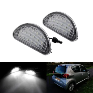 For Toyota LED License Plate Light for Toyota Aygo Licence Number Plate Light Tail Lamp OE No.812700H010