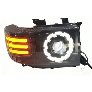 For Toyota Land Cruiser 70 Series LED Headlights FJLC70/71/75/76 Models Direct Replacement Front Light Upgrade Kit