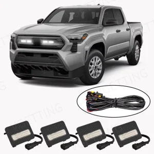 For Toyota Tacoma SR/SR5 New Style LED DRL Daytime Running Light Car Net Lights High Density LED Beads OEM-style Finish