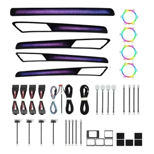 For Volkswagen Golf7 LED Symphony Ambient Lights 64 Color Multi Function Control Interior Auto Lighting Upgrade