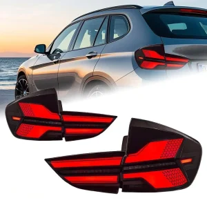 For X1 E84 G05 Style 12V 50W LED Taillights Plug and Play Retrofit Kit Universal Fitment