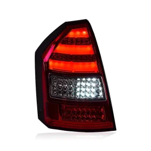 For for 300C New 12v Red LED Tail Lights Assembly Full Set Rear Lamps Brake Turn Signal Reverse Lights