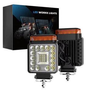Forklift Warning Light LED 4000 Lumens 4inch 18W 9 36V Multi Mode Flash Off Road Spotlight Retrofit Upgrade H 37FS 31