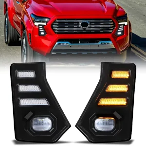 Front Bumper Fog Light LED Fog Daytime Running Lights for Toyota Tacoma