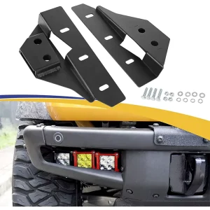 Front Bumper Fog Light Mount Brackets CNC Steel 3inch Led Light Bracket Holder for Ford Bronco