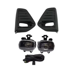 Front Bumper Lamp Daytime Running LED Fog Light Assy With Wiring Harness Kit for Nissan Kicks