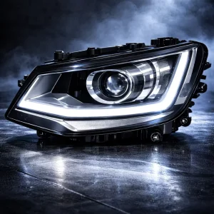 Front Car Headlight Assembly LED Projector Lamp Automotive Replacement Parts