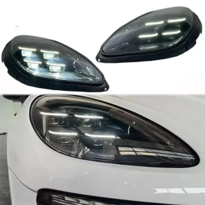 Front Fit Auto Car Part for Macan 95B.1 95B.3 Matrix Style LED Headlight 6000K 25W 12V