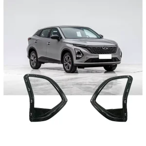 Front Fog Light Cover Headlight Trim Bright Strip Bumper Decorative Frame for Chery Tiggo 5X Omoda 5 Omoda EV E5 OE 602007244AA
