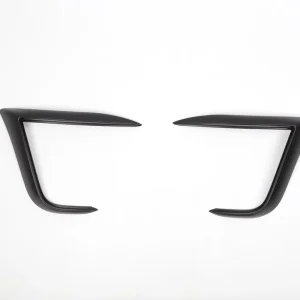 Front Fog Light Trim Cover for Model Y Juniper 2PCS Fog Lamp Eyebrow Eyelids Cover Frame Blade Trim Spoiler Accessories Fit
