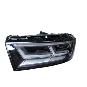 Front Headlight Assembly Replacement for AUDI Q5 Right Side LED Headlight Module Included USA Version