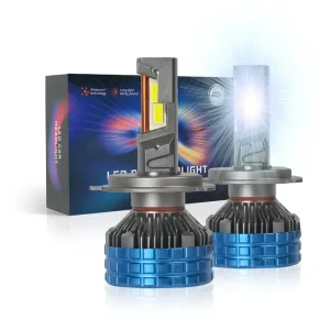Front LED Auto Car Vehicle Headlight Kit Light H1 H7 H11 9005 12V 240W 24000LM