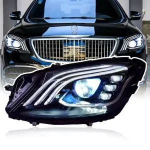 Front Lamps Car LED Light DRL Turn Signal LED Headlights Assembly for Mercedes Benz S Class W222