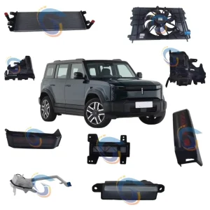 Front Logo Light Assembly OEM 605001042AA for Chery ICAR03 Auto Electrical System Exterior Lighting Parts