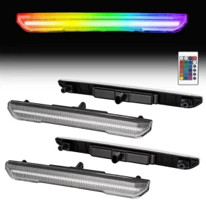 Front Rear LED Side Marker Bumper Wing Light for GMC Sierra HD 2500/3500 Car Indicator Light OEM 84806032/31