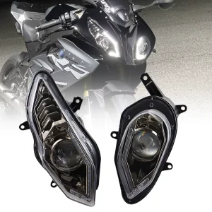 Full LED Headlight Assembly for BMW S1000RR Front DRL Turn Signal Lamps