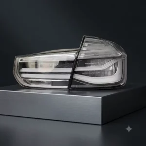 Full LED Tail Light Assembly for 3 Series F30 Sedan F35 LWB M3 Style Rear Brake Turn Signal Lamp Red Lens Plug Play