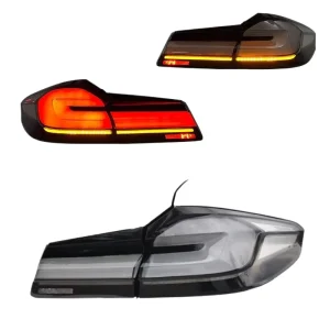 Full LED Taillight for BMW G30 5 Series G38 Tail Light Plug and Play Clear Rear Lamp Car Accessories