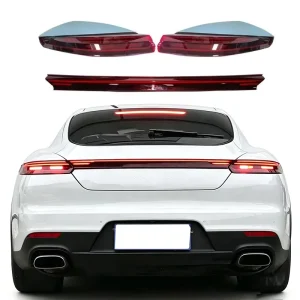 Full Width Red LED Taillight Assembly for Porsche Panamera 970 09-16