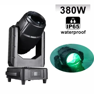 Fully Sealed 380W Waterproof Beam Moving Head Light Outdoor 380W DMX IP65 Beam 380 Moving Head Light for Landscape