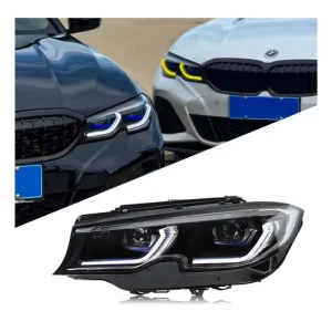 G20 Upgrade Laser LED Headlight for BMW 3 Series 320i 325i 330i L335i G28 G20 G80 Modified Head Lamp Yellow DRL