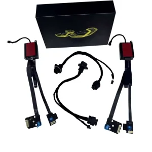 适用于宝马 G22 G23 G26 G80 G82 4 系列 M3 M4 I4 425 430 的 RGB DRL 模块 蓝牙 APP 开关日间行车灯 蓝紫色