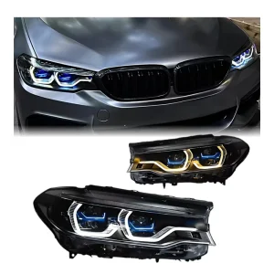 G30 Dual Color Version Upgrade 5 Series G30 G38 525i 530i 535i Auto DRL Signal Spoon Lamp for Bmw
